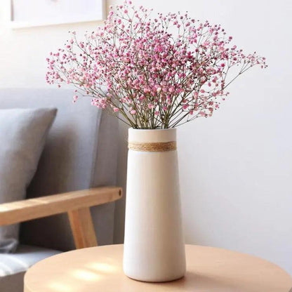 The Southern Atelier – Modern White Vase - The Southern AtelierSKU_1758022814696_86