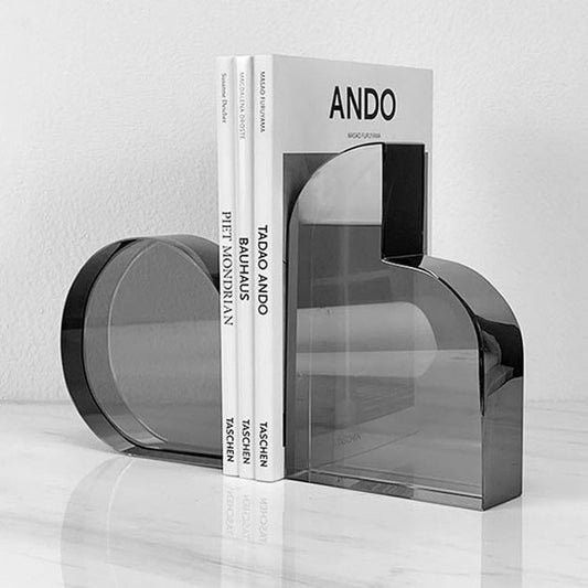 The Southern Atelier – Monochrome Glass Bookends - The Southern AtelierSKU_1755802856489_287