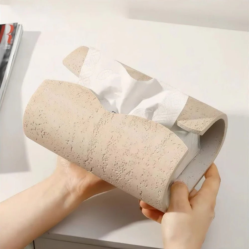 The Southern Atelier – Natural Sandstone Tissue Holder - The Southern AtelierSKU_1754935961466_830