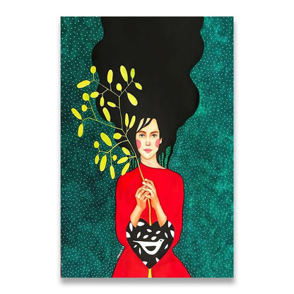 The Southern Atelier – Nordic Abstract Woman Canvas - The Southern AtelierSKU_1754143458627_159