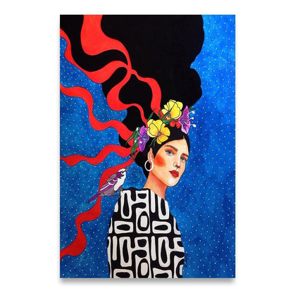 The Southern Atelier – Nordic Abstract Woman Canvas - The Southern AtelierSKU_1754143458627_880