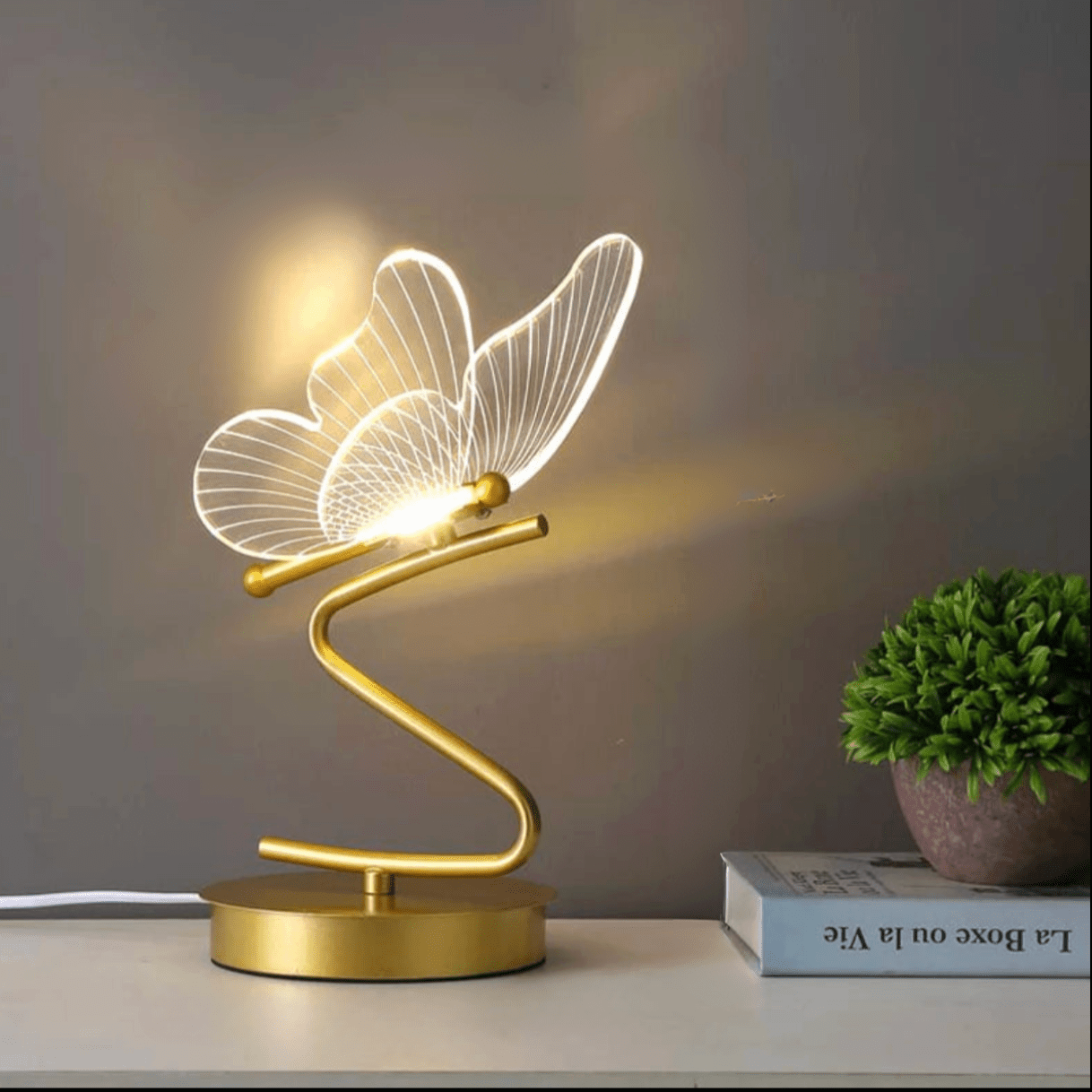 The Southern Atelier – Nordic Butterfly LED Table Lamp - The Southern AtelierSKU_1754143553435_662