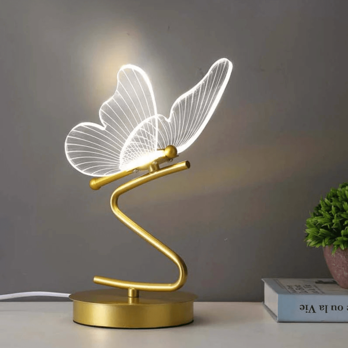 The Southern Atelier – Nordic Butterfly LED Table Lamp - The Southern AtelierSKU_1754143553435_662