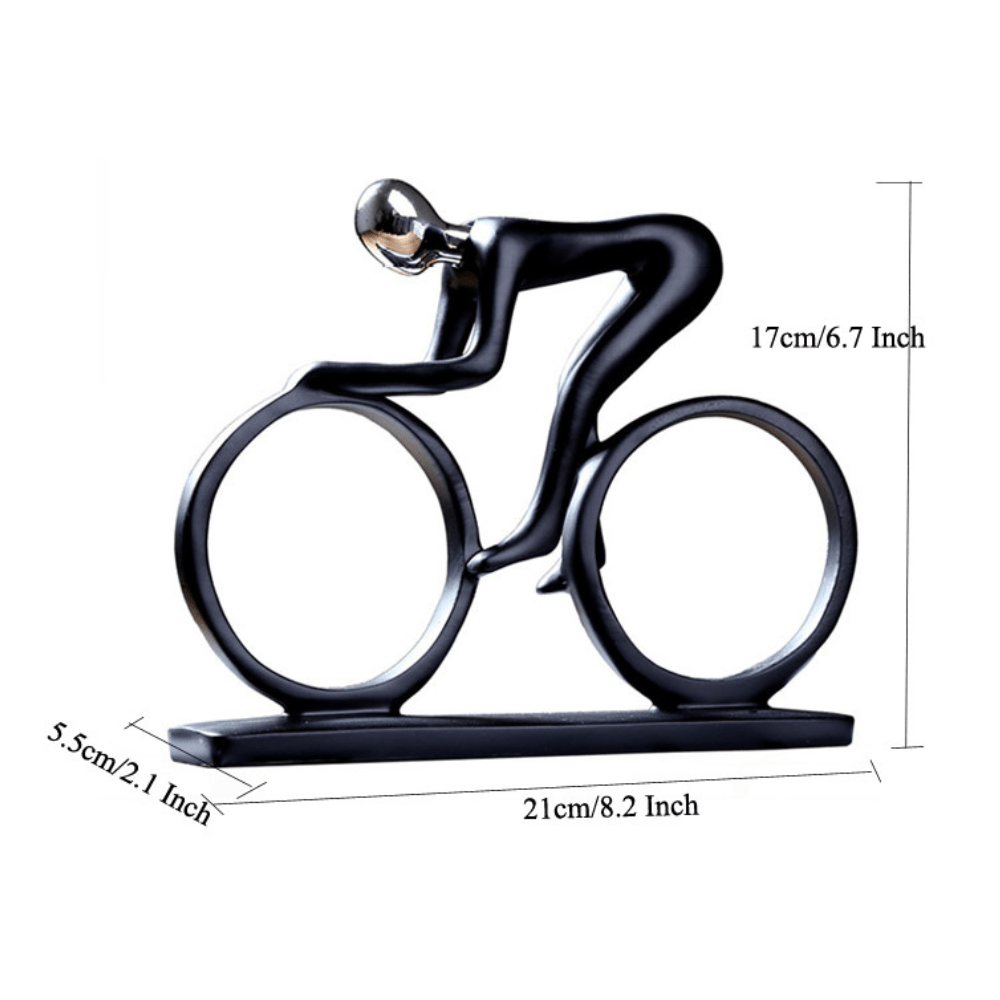 The Southern Atelier – Nordic Cyclist Sculpture - The Southern AtelierSKU_1758918158303_417