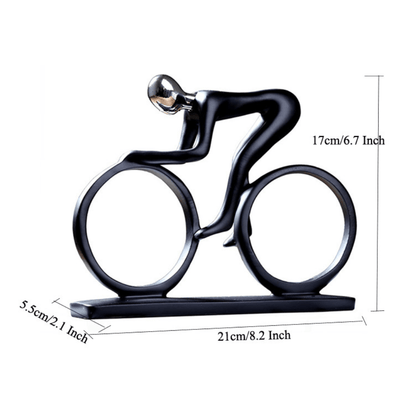 The Southern Atelier – Nordic Cyclist Sculpture - The Southern AtelierSKU_1758918158303_417