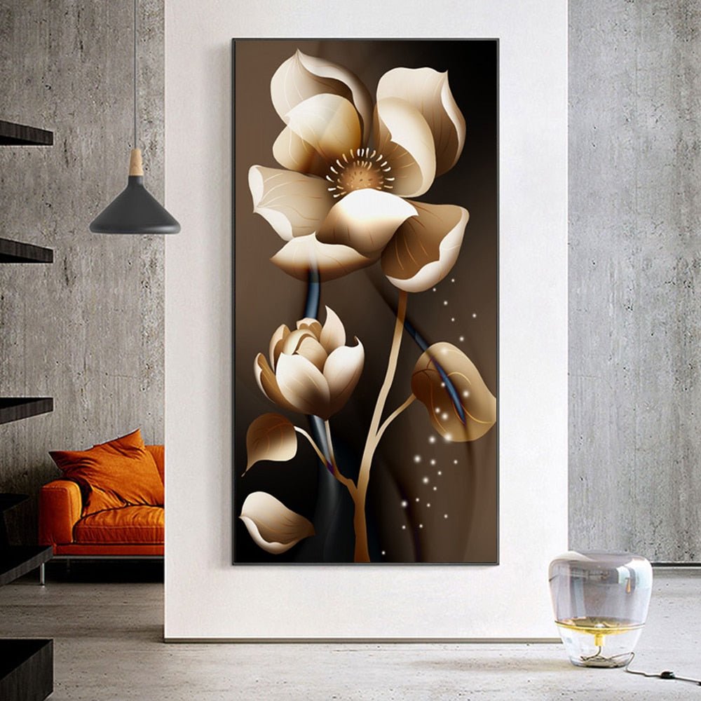 The Southern Atelier – Nordic Floral Canvas Art - The Southern AtelierSKU_1754143461652_304