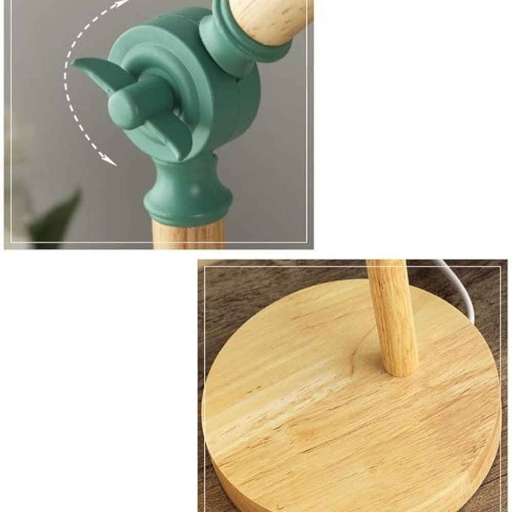 The Southern Atelier – Nordic Iron Wood LED Lamp - The Southern AtelierSKU_1755202199817_824