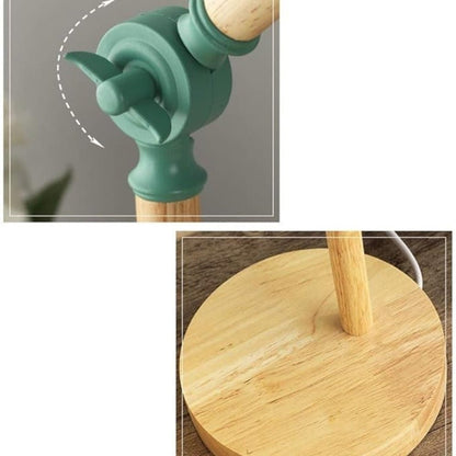 The Southern Atelier – Nordic Iron Wood LED Lamp - The Southern AtelierSKU_1755202199817_824