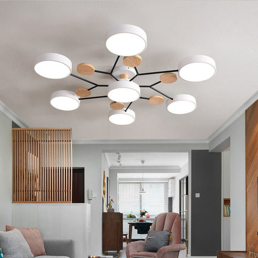 The Southern Atelier – Nordic LED Ceiling Light - The Southern AtelierSKU_1754143574458_389