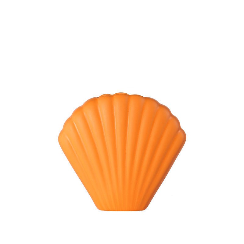 The Southern Atelier – Nordic Morandi Shell Vase - The Southern AtelierSKU_1757776098963_481