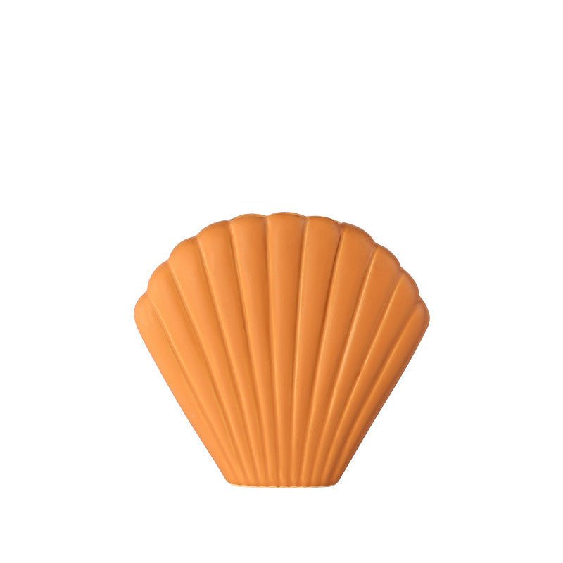 The Southern Atelier – Nordic Morandi Shell Vase - The Southern AtelierSKU_1757776098963_530