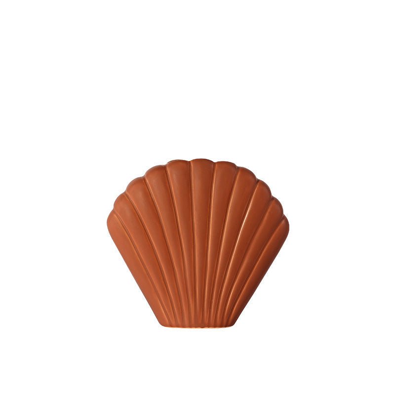 The Southern Atelier – Nordic Morandi Shell Vase - The Southern AtelierSKU_1757776098963_66