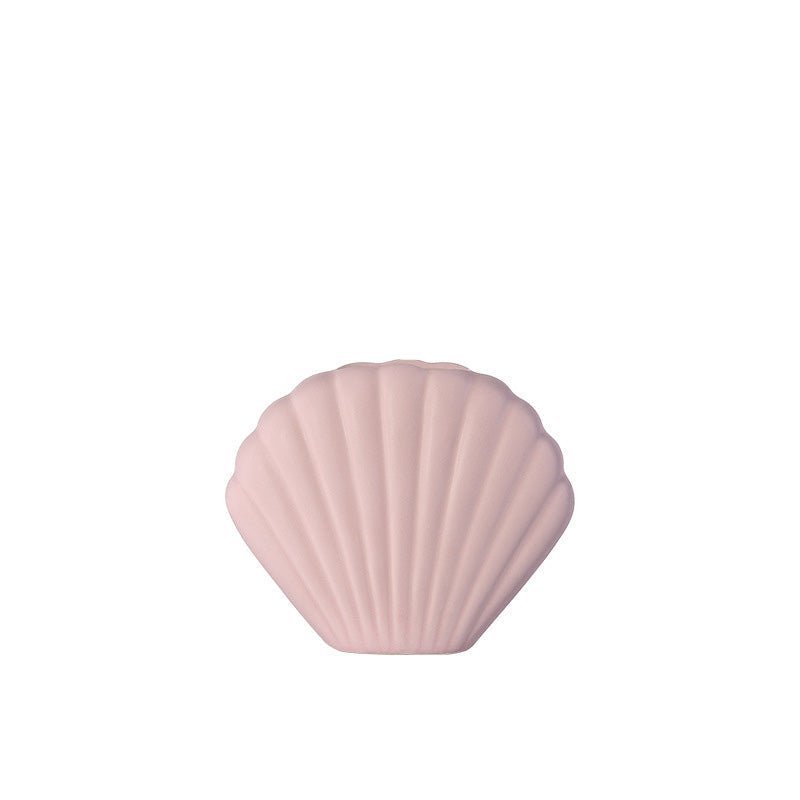 The Southern Atelier – Nordic Morandi Shell Vase - The Southern AtelierSKU_1757776098963_677