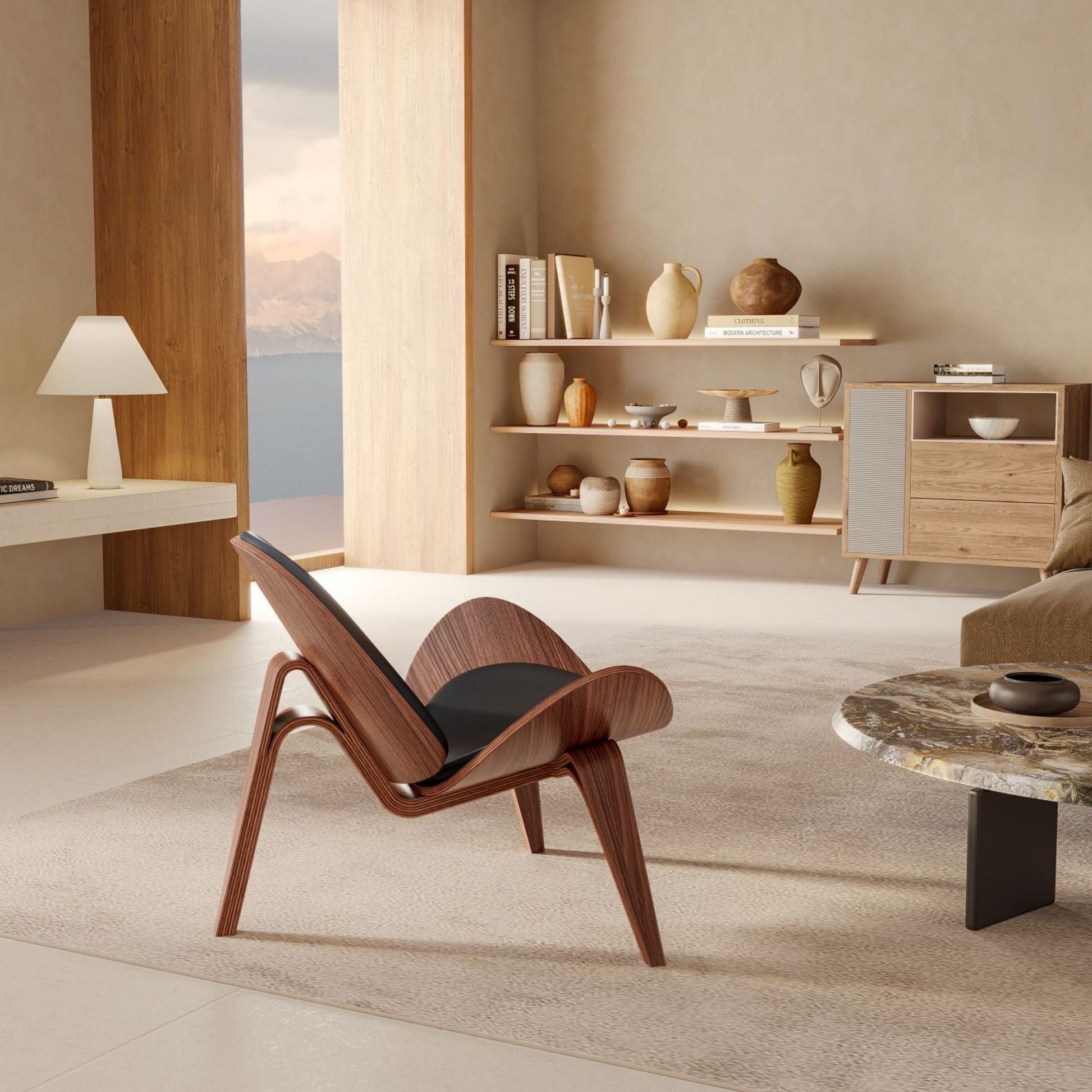 The Southern Atelier – Nordic Sculpted Design Chair - The Southern AtelierSKU_1754143250220_132