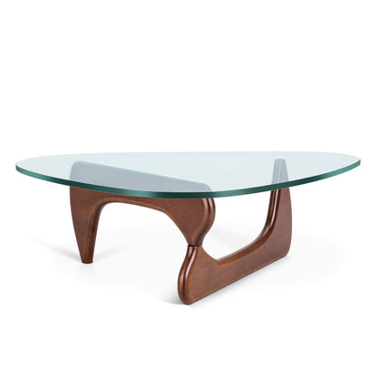 The Southern Atelier – Nordic Wood Glass Coffee Table - The Southern AtelierSKU_1754143256834_756