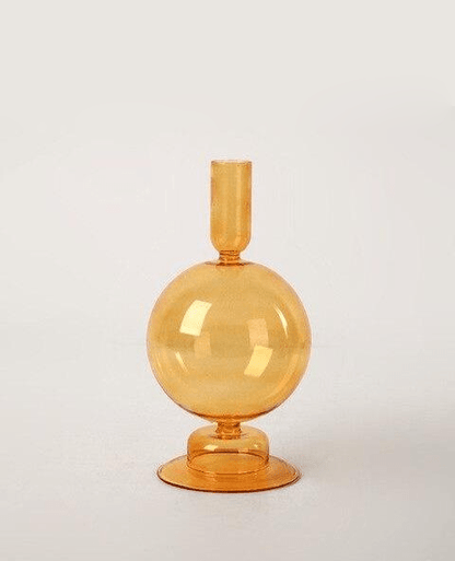 The Southern Atelier – Orange Glass Candle Holders - The Southern AtelierSKU_1755802915298_37
