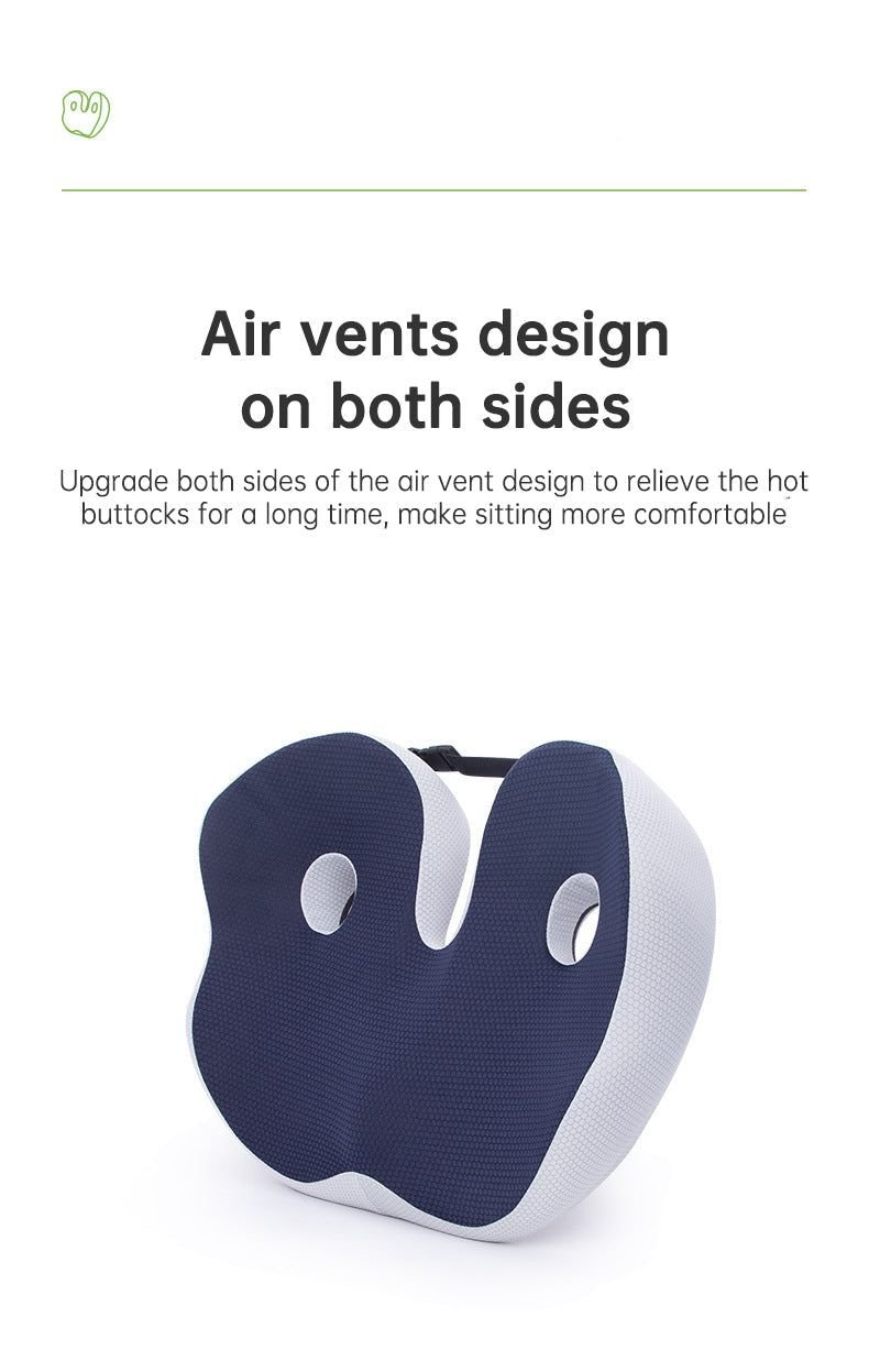 The Southern Atelier - OrthoNest Cutout Memory Foam Seat Cushion for Tailbone and Sciatica Relief - The Southern AtelierSKU_1786566113077_596