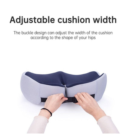 The Southern Atelier - OrthoNest Cutout Memory Foam Seat Cushion for Tailbone and Sciatica Relief - The Southern AtelierSKU_1786566113077_596