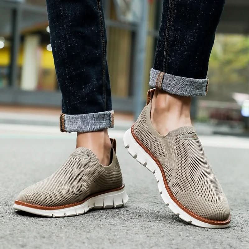 The Southern Atelier - Osara Lightweight Slip-On Trainers in Breathable Mesh for Walking and Travel - The Southern AtelierSKU_1784316717118_916