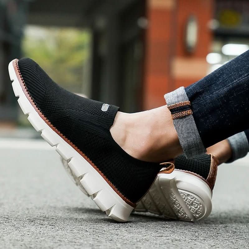 The Southern Atelier - Osara Lightweight Slip-On Trainers in Breathable Mesh for Walking and Travel - The Southern AtelierSKU_1784316717118_916