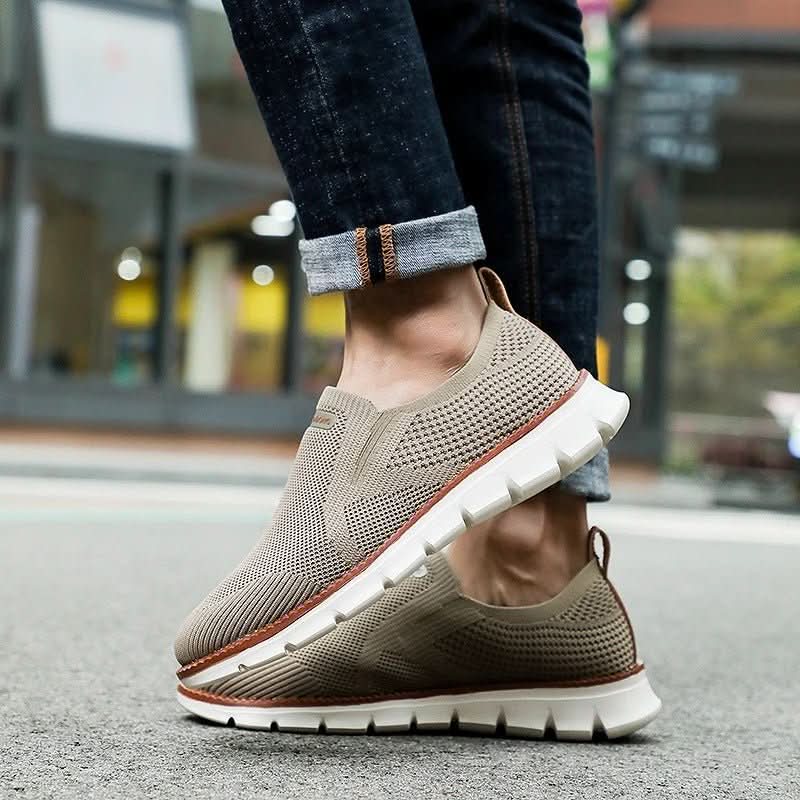 The Southern Atelier - Osara Lightweight Slip-On Trainers in Breathable Mesh for Walking and Travel - The Southern AtelierSKU_1784316717118_916