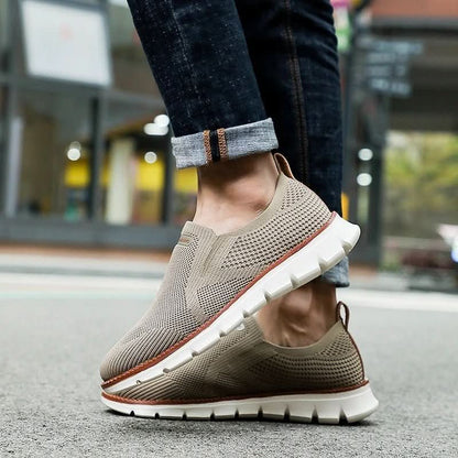 The Southern Atelier - Osara Lightweight Slip-On Trainers in Breathable Mesh for Walking and Travel - The Southern AtelierSKU_1784316717118_916