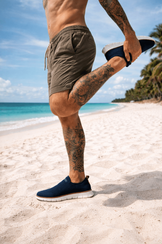 The Southern Atelier - Osara Lightweight Slip-On Trainers in Breathable Mesh for Walking and Travel - The Southern AtelierSKU_1784316717118_916