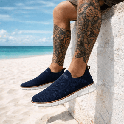 The Southern Atelier - Osara Lightweight Slip-On Trainers in Breathable Mesh for Walking and Travel - The Southern AtelierSKU_1784316717118_916