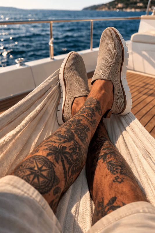 The Southern Atelier - Osara Lightweight Slip-On Trainers in Breathable Mesh for Walking and Travel - The Southern AtelierSKU_1784316717118_916