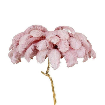 The Southern Atelier – Ostrich Feather Floor Lamp - The Southern AtelierSKU_1754143559503_516