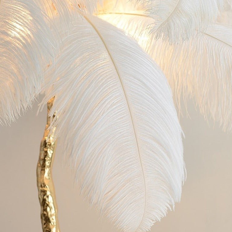 The Southern Atelier – Ostrich Feather Floor Lamp - The Southern AtelierSKU_1754143559503_688
