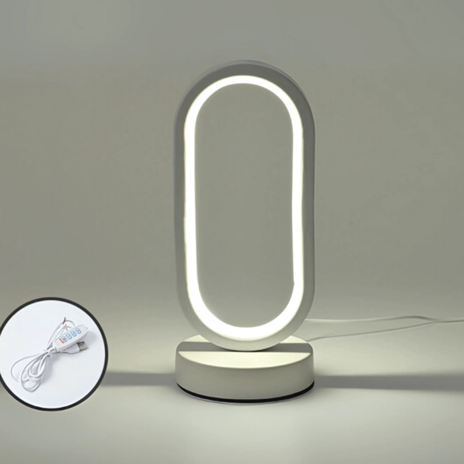 The Southern Atelier – Oval Arc LED Lamp - The Southern AtelierSKU_1755202181806_288