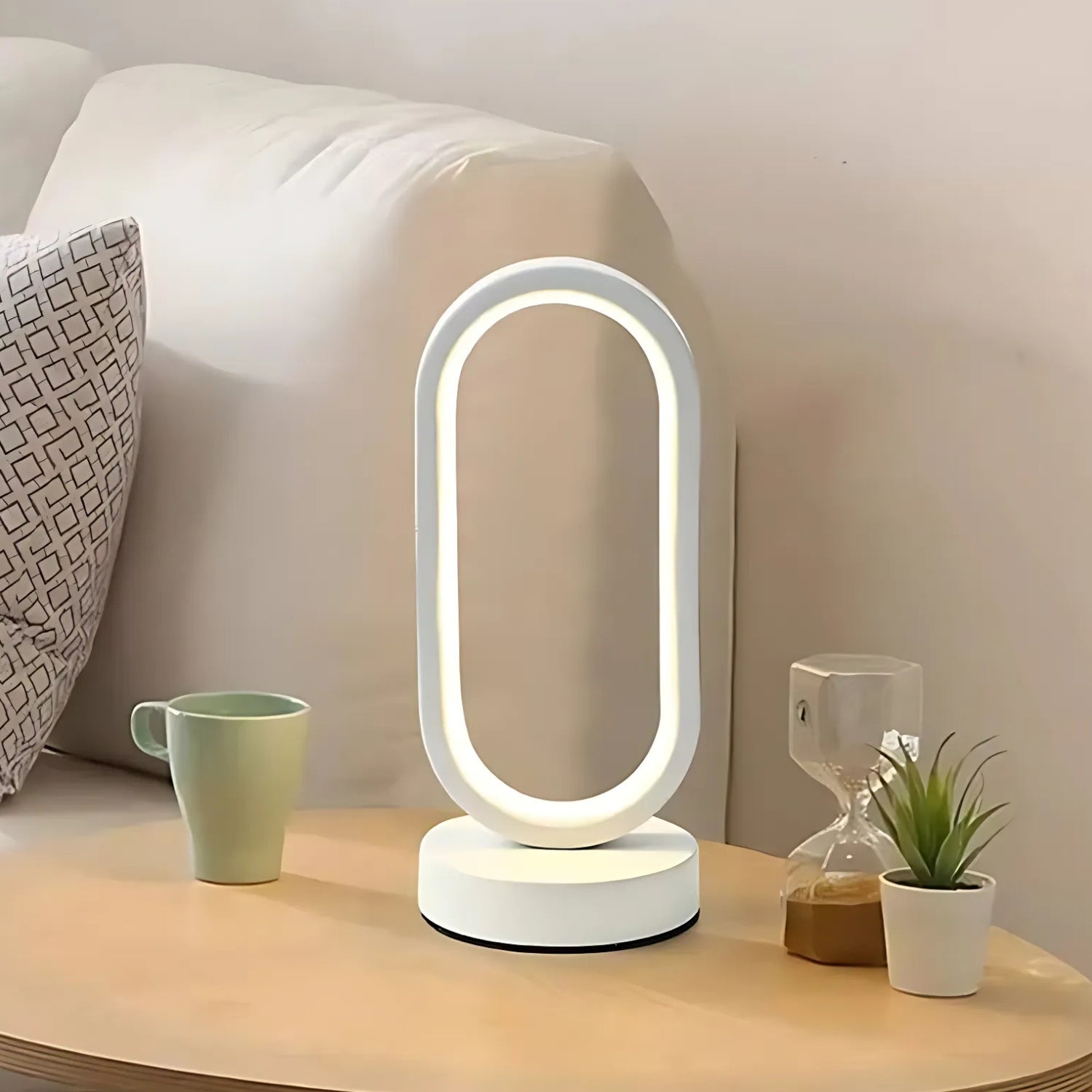 The Southern Atelier – Oval Arc LED Lamp - The Southern AtelierSKU_1755202181807_692
