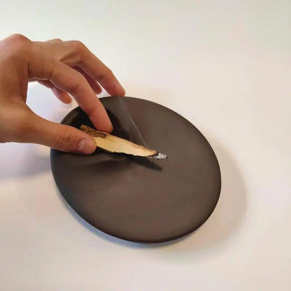 The Southern Atelier – Palo Santo Ceramic Holder - The Southern AtelierSKU_1755802835086_90