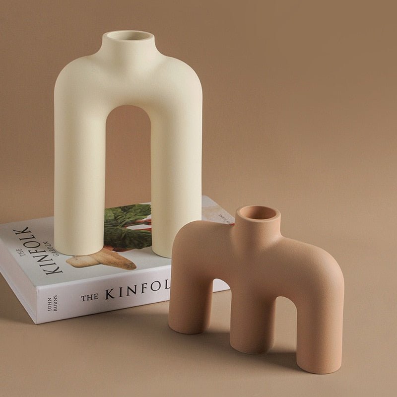 The Southern Atelier - Pastel Abstract Ceramic Vases - The Southern AtelierSKU_1755802851078_308