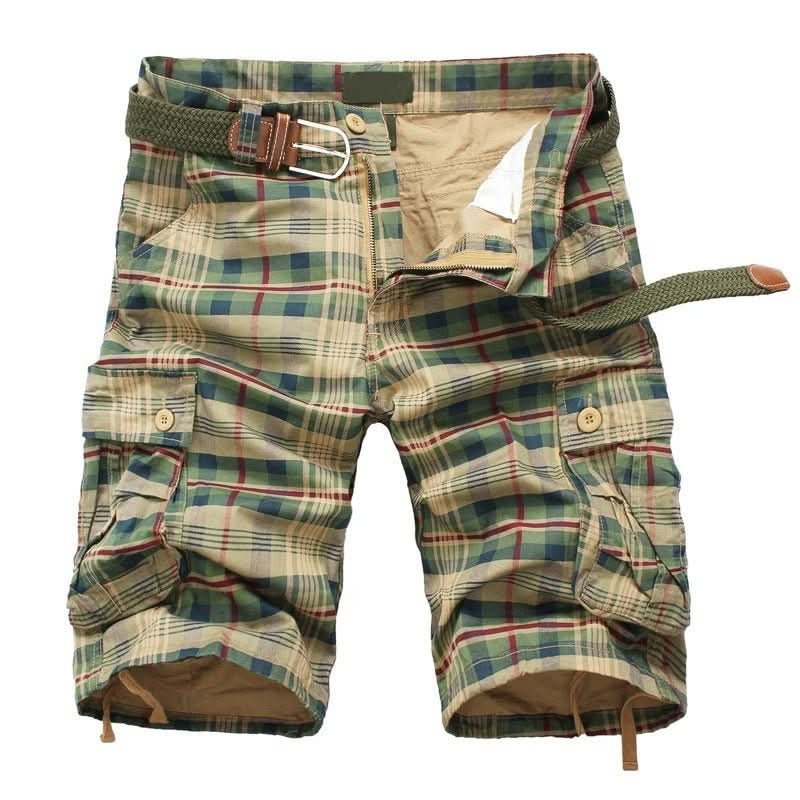 The Southern Atelier - Petani Relaxed Fit Cargo Shorts in Durable Cotton-Blend for Travel and Everyday Wear - The Southern AtelierSKU_1784316802355_119