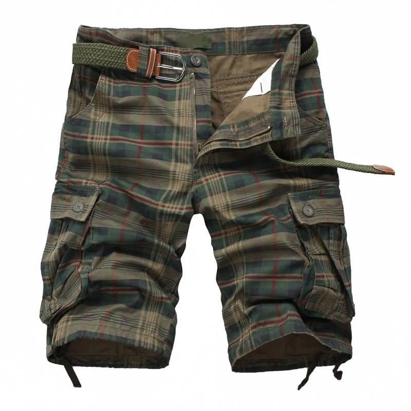 The Southern Atelier - Petani Relaxed Fit Cargo Shorts in Durable Cotton-Blend for Travel and Everyday Wear - The Southern AtelierSKU_1784316802355_985