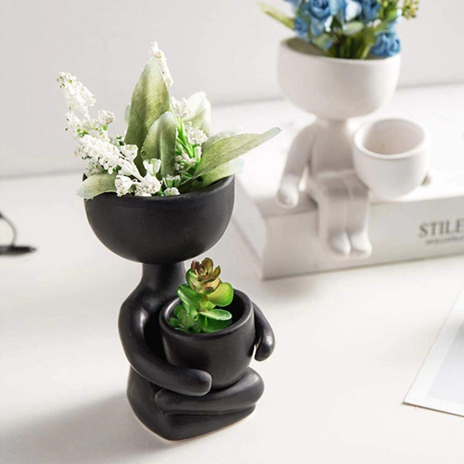 The Southern Atelier – Petite Clay Succulent Planter - The Southern AtelierSKU_1758918321956_196