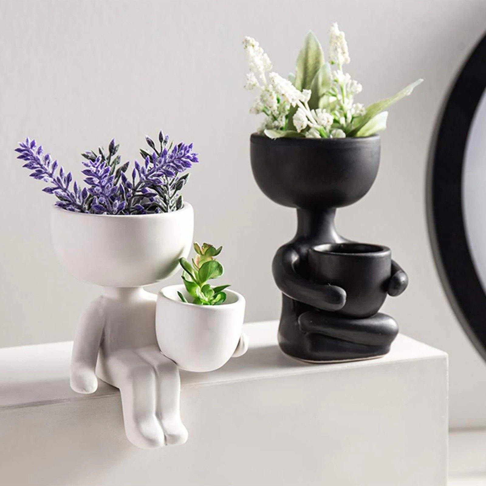 The Southern Atelier – Petite Clay Succulent Planter - The Southern AtelierSKU_1758918321956_196