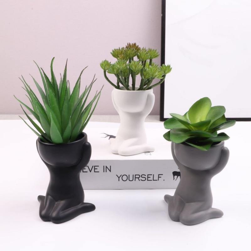 The Southern Atelier – Petite Clay Succulent Planter - The Southern AtelierSKU_1758918321956_196