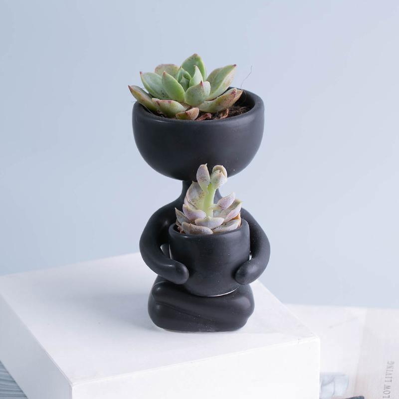 The Southern Atelier – Petite Clay Succulent Planter - The Southern AtelierSKU_1758918321956_246