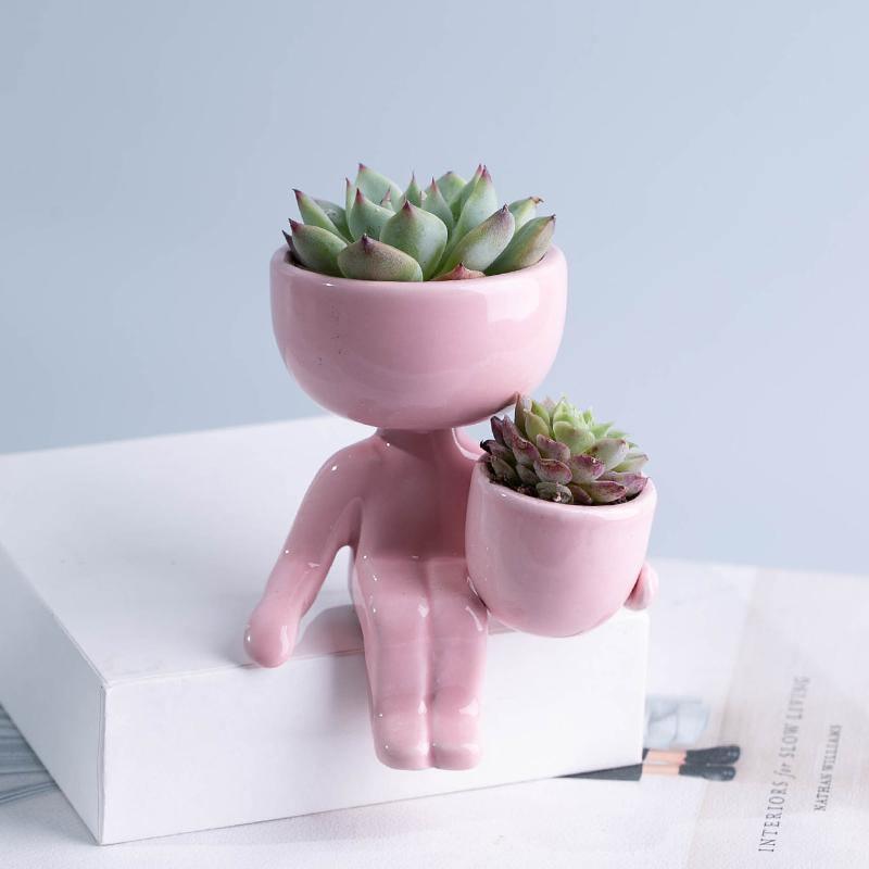 The Southern Atelier – Petite Clay Succulent Planter - The Southern AtelierSKU_1758918321956_518