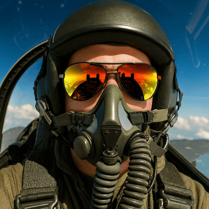 The Southern Atelier - Polarised Aviator Sunglasses with Impact - Resistant Lenses for Glare - Free Clarity - The Southern AtelierSKU_1778870250060_644