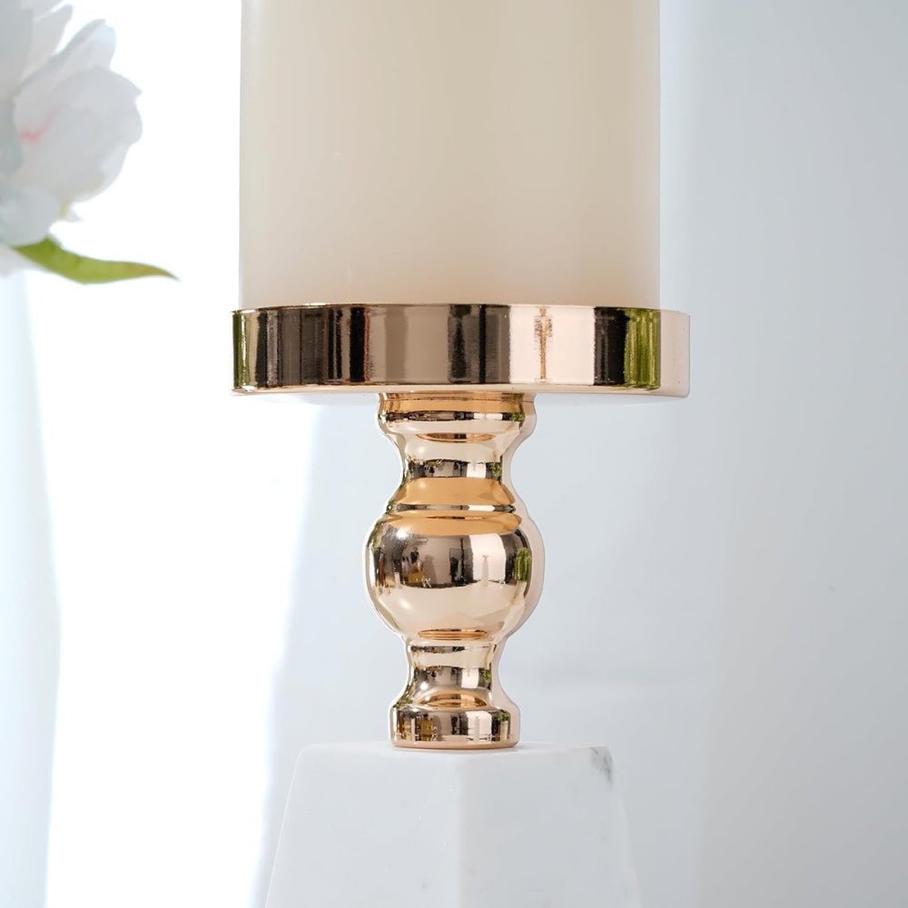 The Southern Atelier – Pyramid Gold Marble Holder - The Southern AtelierSKU_1755202250394_657
