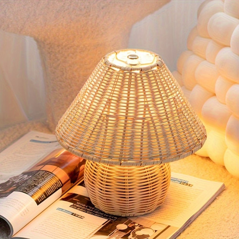 The Southern Atelier – Rattan Lamp - The Southern AtelierSKU_1755202180587_258