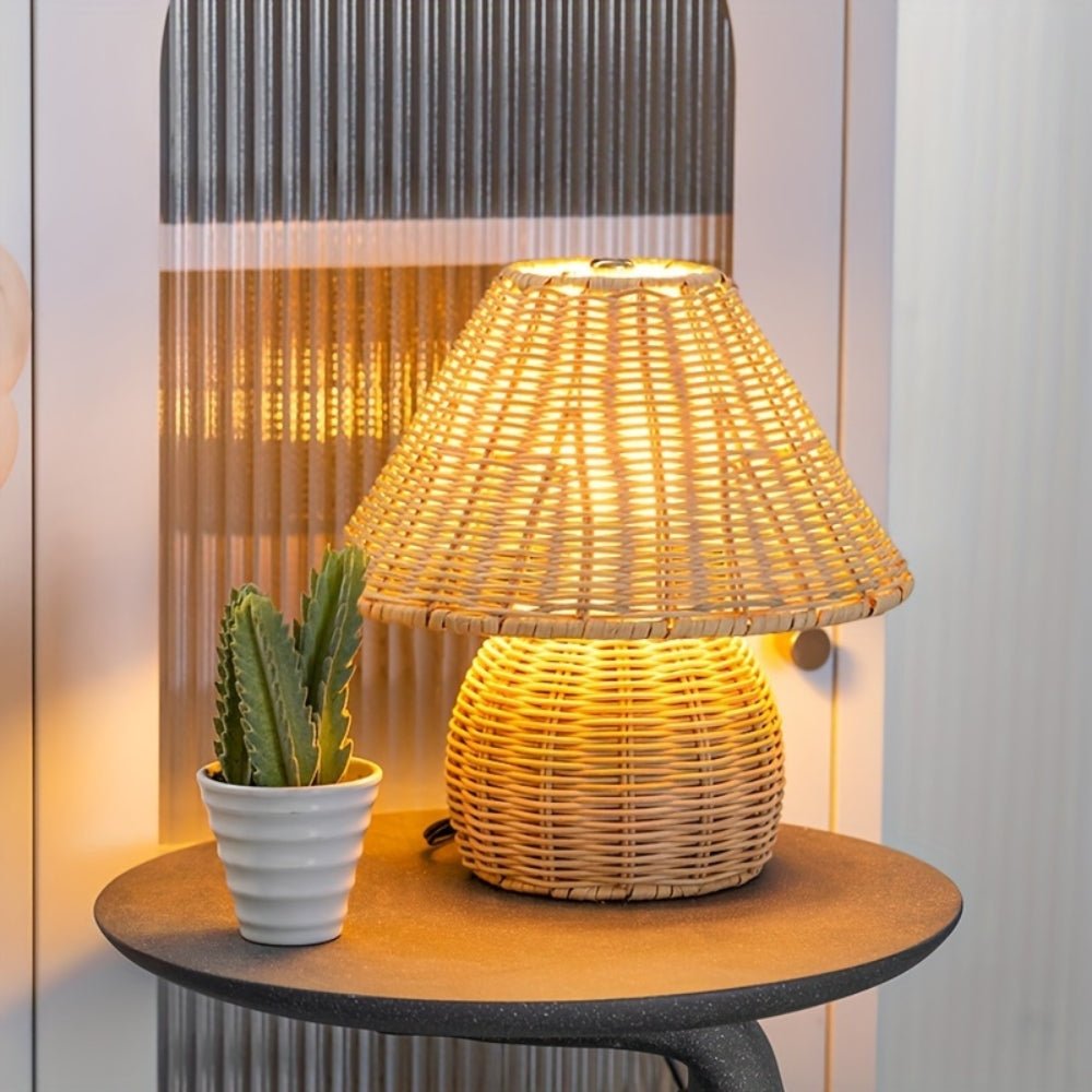The Southern Atelier – Rattan Lamp - The Southern AtelierSKU_1755202180587_258