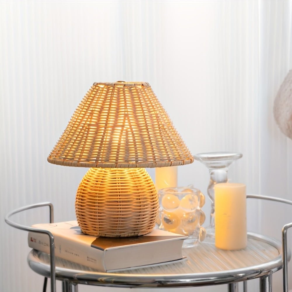The Southern Atelier – Rattan Lamp - The Southern AtelierSKU_1755202180587_258