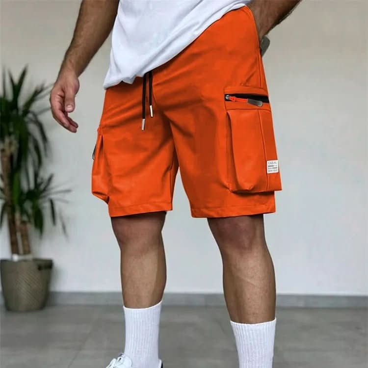 The Southern Atelier - Rekon Cargo Shorts in Quick-Dry Stretch Fabric with Zip Pockets for Travel - The Southern AtelierSKU_1784316609680_840