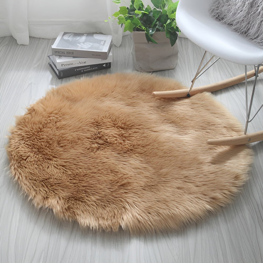 The Southern Atelier – Round Cloud Plush Rug - The Southern AtelierSKU_1754935956268_420