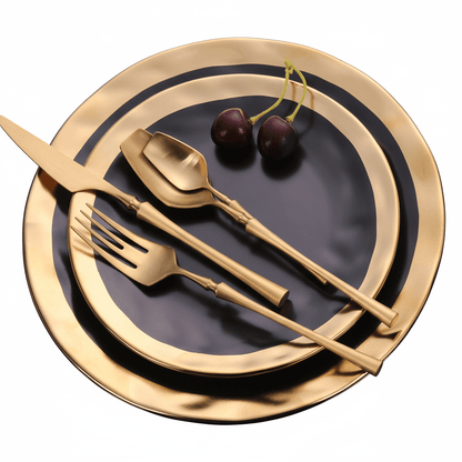 The Southern Atelier – Satin Gold Cutlery Set - The Southern AtelierSKU_1762349632577_677